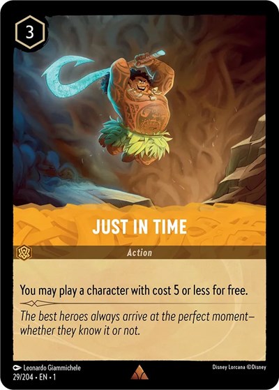 Just in Time - Foil