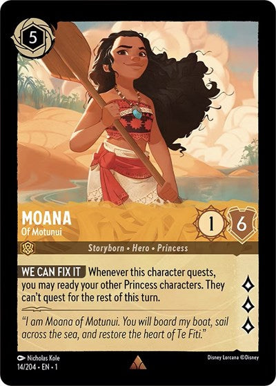 Moana - Of Motunui - Foil