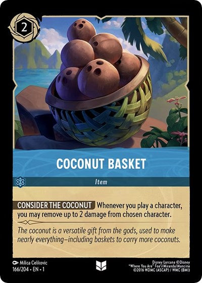 Coconut Basket - Foil