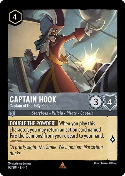 Captain Hook - Captain of the Jolly Roger - Foil