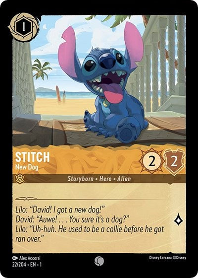 Stitch - New Dog - Foil