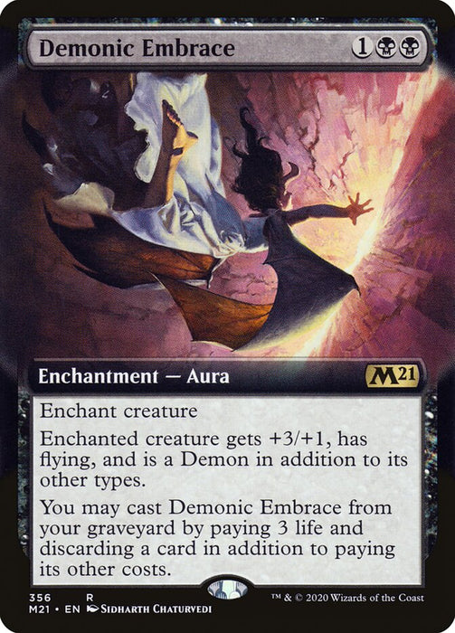 Demonic Embrace  - Extended Art (Foil)