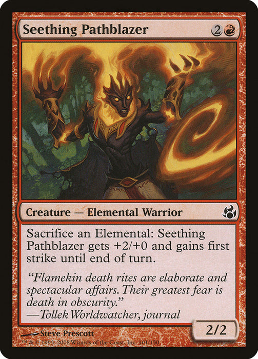 Seething Pathblazer  (Foil)