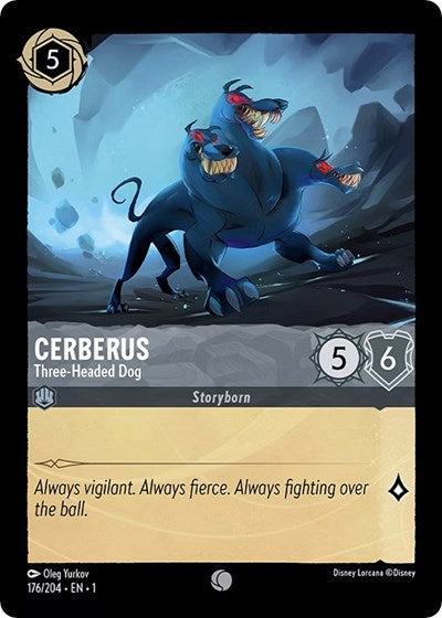 Cerberus - Three-Headed Dog - Foil
