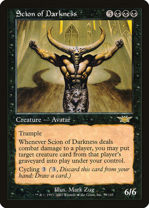 Scion of Darkness  (Foil)