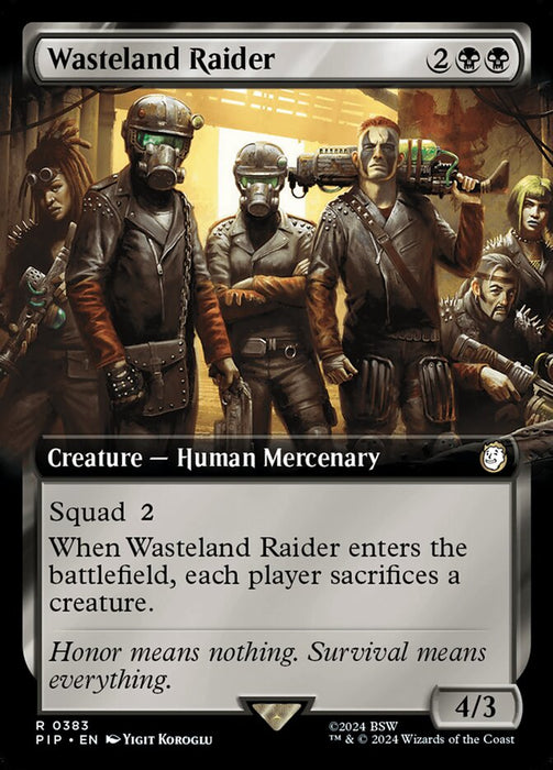 Wasteland Raider - Extended Art (Foil)