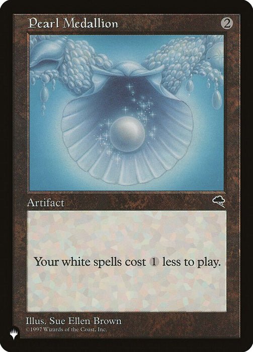 Pearl Medallion - Retro Frame