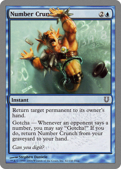 Number Crunch  (Foil)