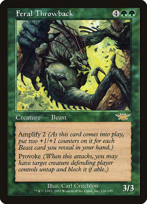 Feral Throwback  (Foil)