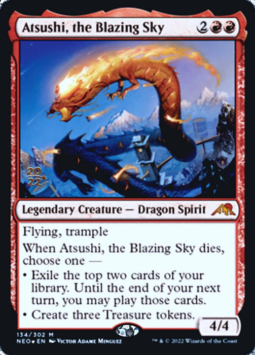 Atsushi, the Blazing Sky - Legendary (Foil)