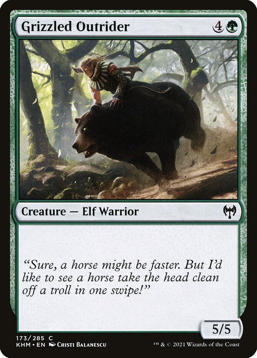 Grizzled Outrider  (Foil)