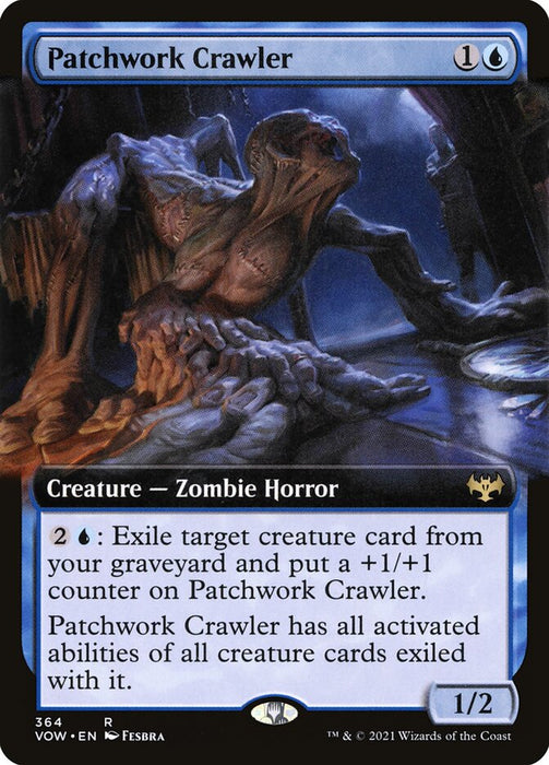Patchwork Crawler  - Extended Art (Foil)