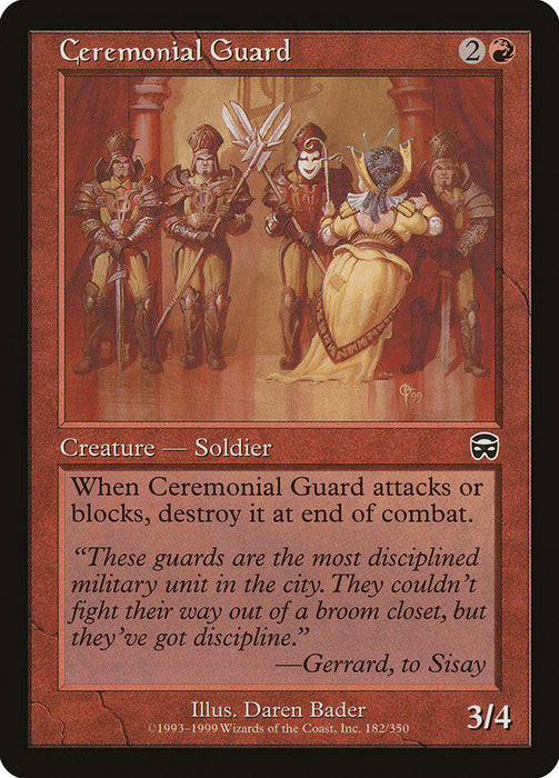 Ceremonial Guard  (Foil)