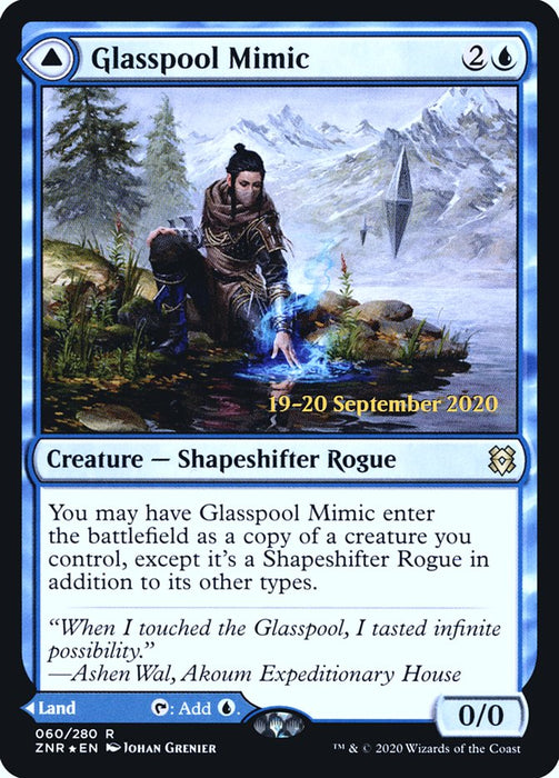 Glasspool Mimic // Glasspool Shore  (Foil)