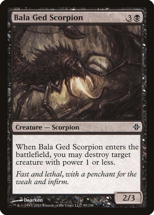 Bala Ged Scorpion  (Foil)