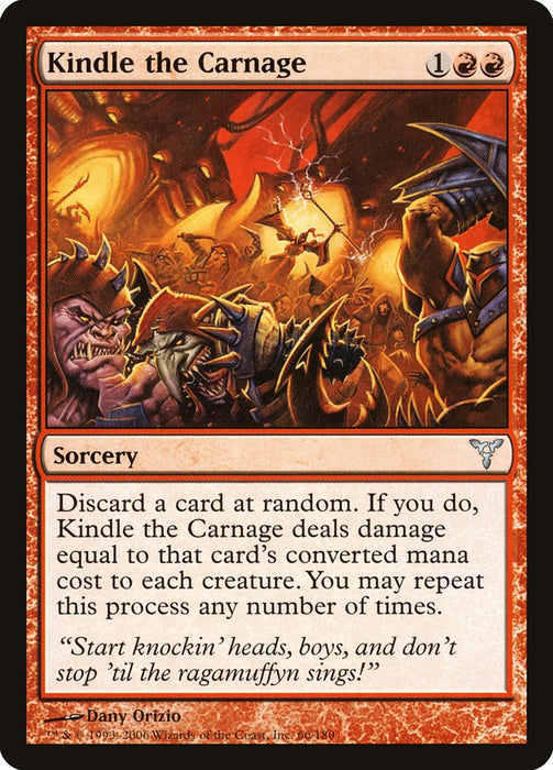 Kindle the Carnage  (Foil)