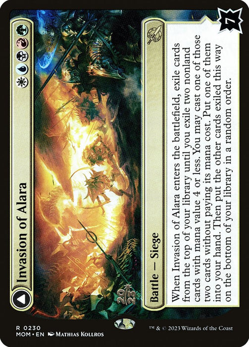 Invasion of Alara // Awaken the Maelstrom (Foil)