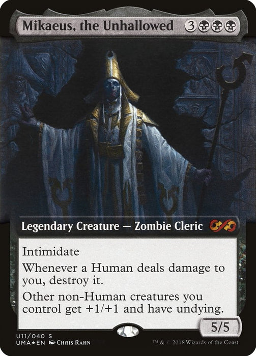 Mikaeus, the Unhallowed  - Extended Art - Legendary (Foil)