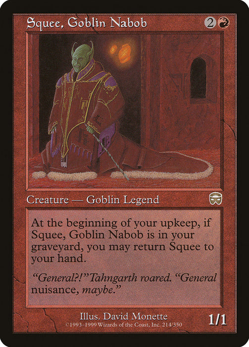 Squee, Goblin Nabob  (Foil)