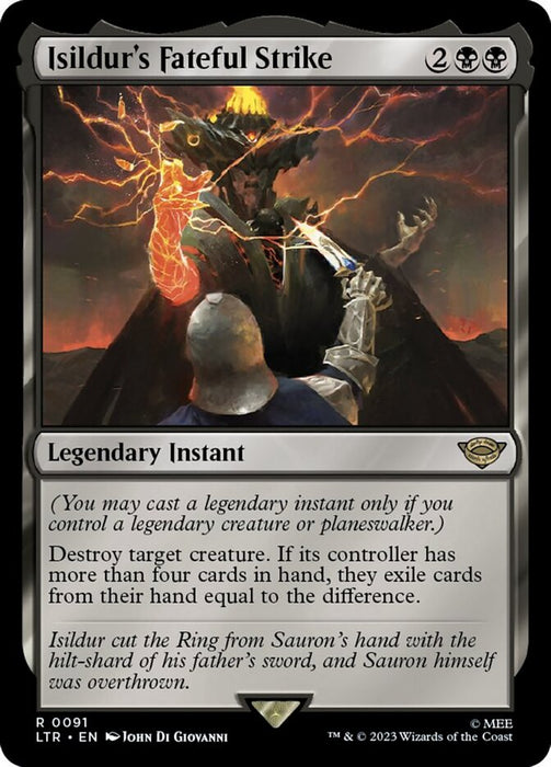 Isildur's Fateful Strike - Legendary (Foil)