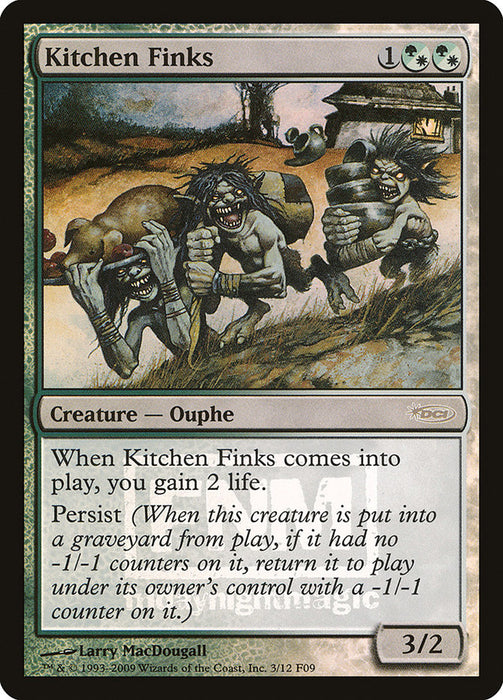 Kitchen Finks  (Foil)