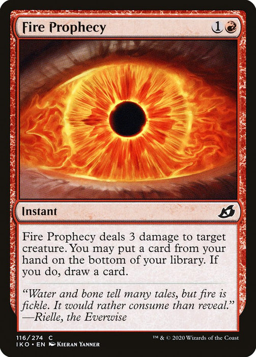 Fire Prophecy  (Foil)
