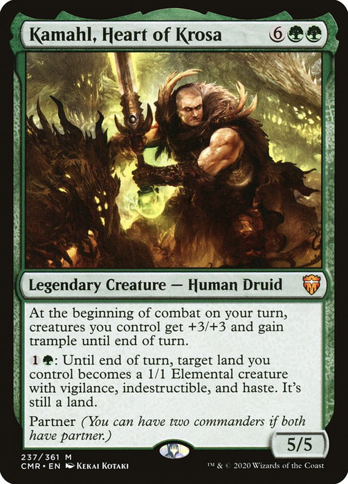 Kamahl, Heart of Krosa  - Legendary (Foil)