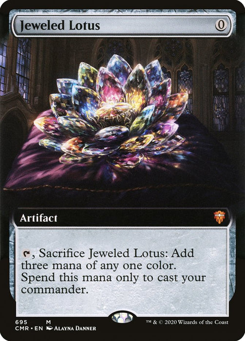 Jeweled Lotus  - Extended Art (Foil)