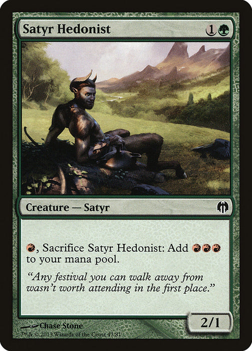 Satyr Hedonist