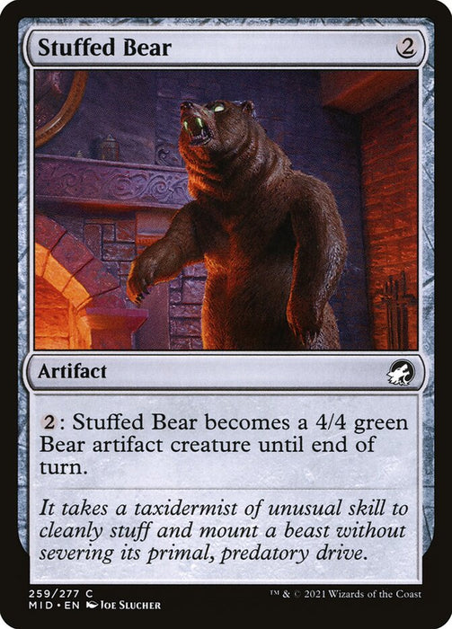Stuffed Bear  (Foil)
