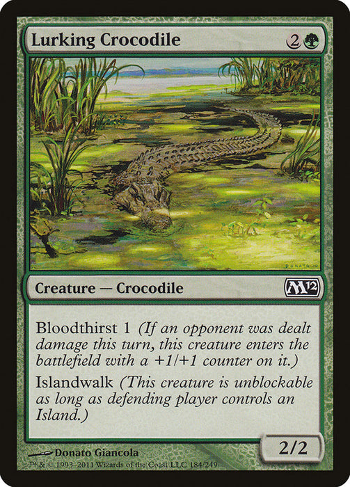 Lurking Crocodile  (Foil)