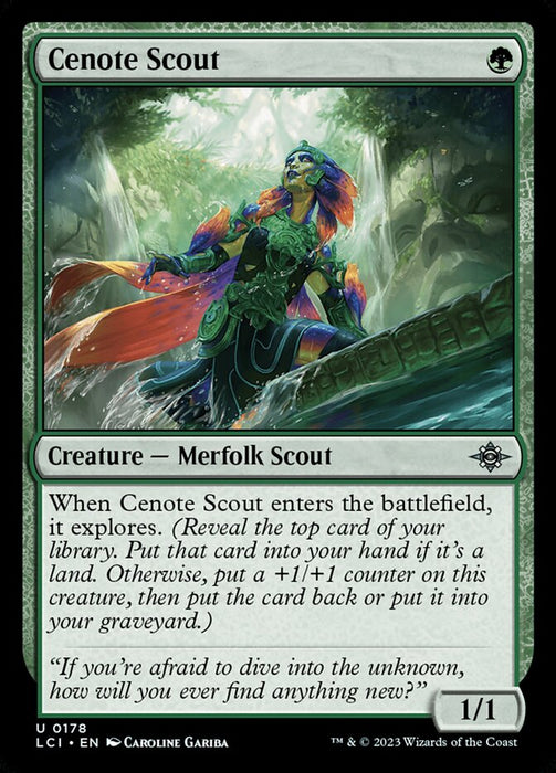 Cenote Scout (Foil)