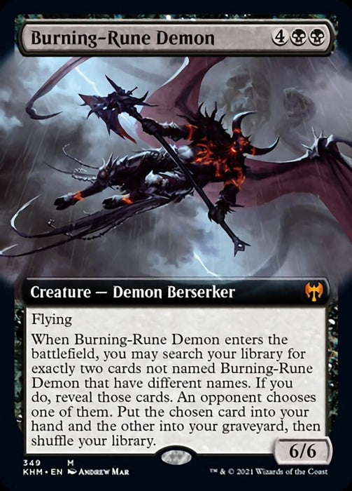 Burning-Rune Demon  - Extended Art