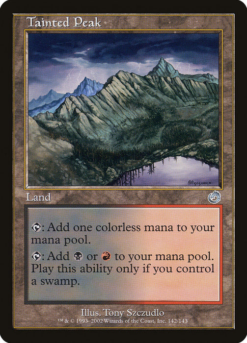 Tainted Peak  (Foil)