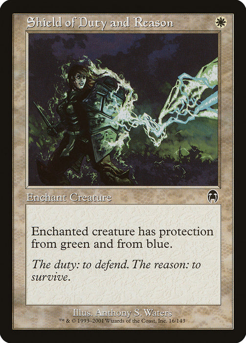 Shield of Duty and Reason  (Foil)