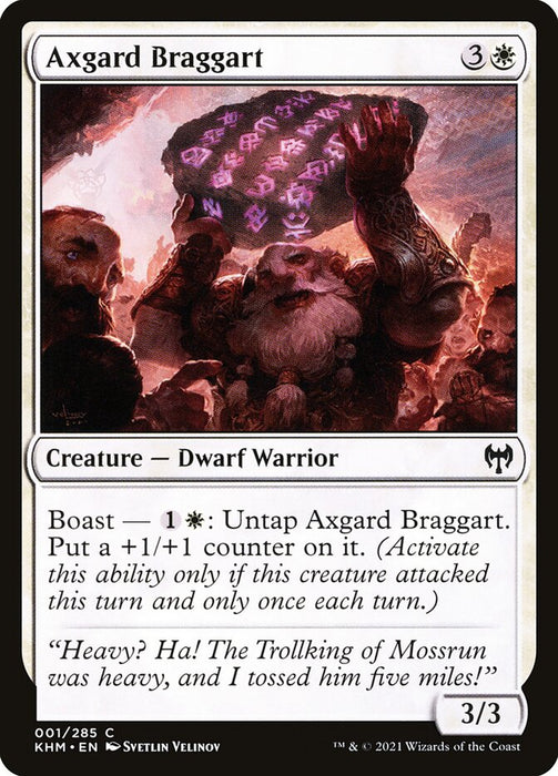 Axgard Braggart  (Foil)