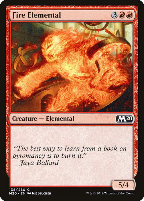 Fire Elemental  (Foil)