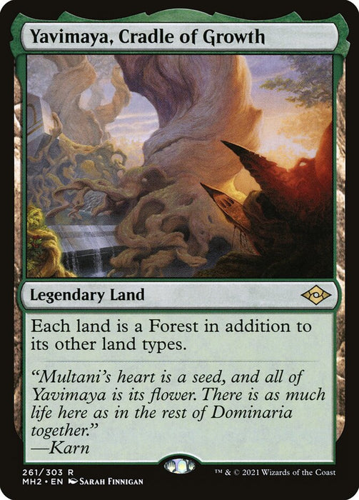 Yavimaya, Cradle of Growth  - Legendary (Foil)