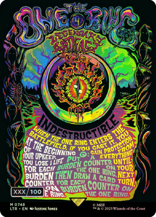 The One Ring - Borderless - Full Art - Legendary (Foil)