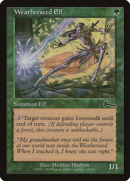 Weatherseed Elf  (Foil)