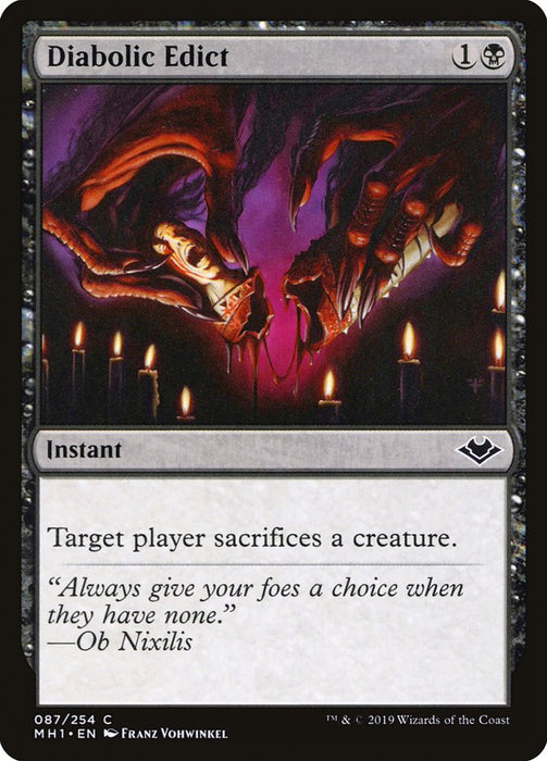 Diabolic Edict  (Foil)