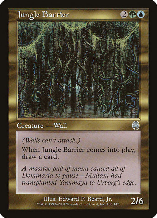 Jungle Barrier  (Foil)
