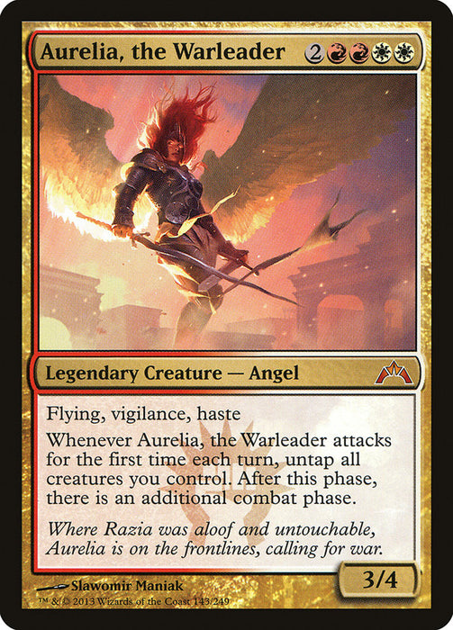 Aurelia, the Warleader  (Foil)