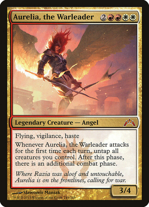 Aurelia, the Warleader  (Foil)