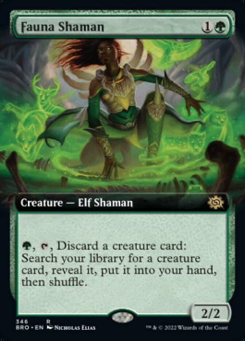 Fauna Shaman - Extended Art (Foil)
