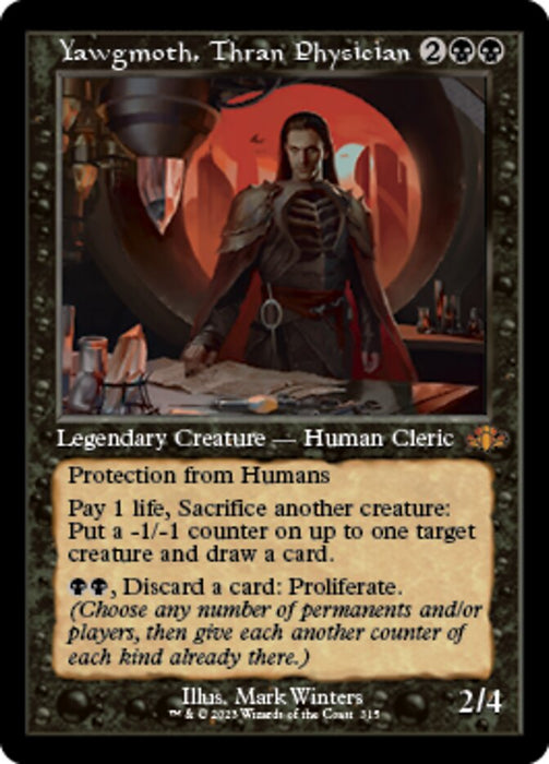 Yawgmoth, Thran Physician - Retro Frame - Legendary