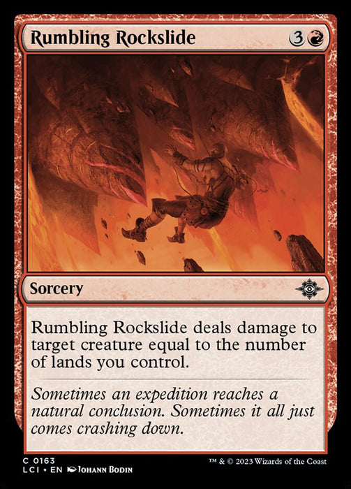 Rumbling Rockslide (Foil)