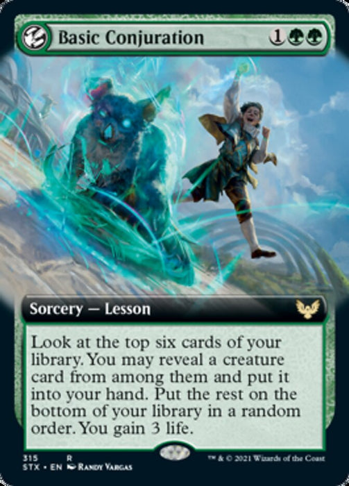 Basic Conjuration  - Extended Art