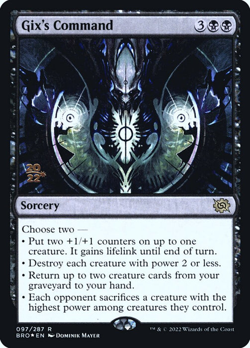 Gix's Command (Foil)