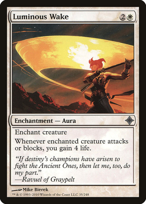 Luminous Wake  (Foil)